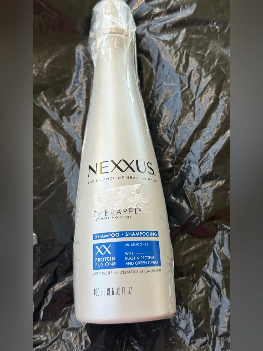 Nexxus Therappe Ultimate Moisture Shampoo - White Bottle with Blue Label